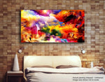 Modern Abstract Canvas Wall Art – Digital Print – Ready-to-Hang Home & Office Decor