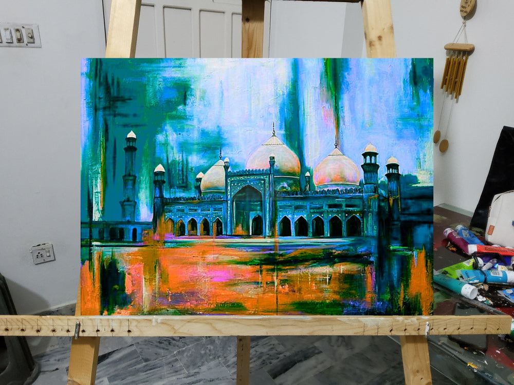 Badshahi Mosque | Handmade Painting | Home Decor-Painting-BEESARI