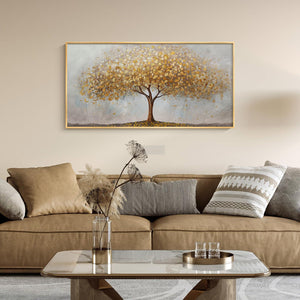 Tree of Life Wall Art - Hand Painted Original Painting - Canvas Artwork for Walls, Large Painting-Painting-BEESARI