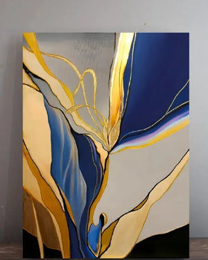Tropical Abstract Art | Handmade Painting | Wall Decor-Painting-BEESARI