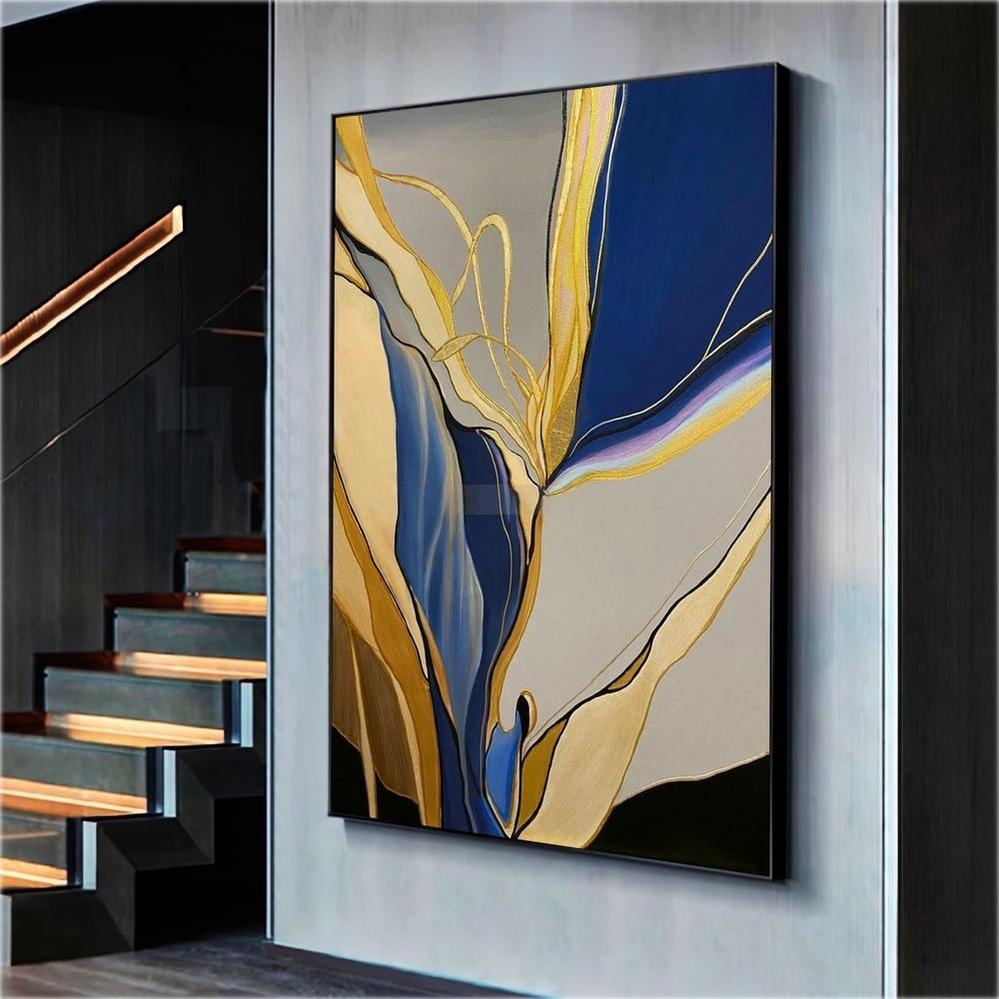 Tropical Abstract Art | Handmade Painting | Wall Decor-Painting-BEESARI
