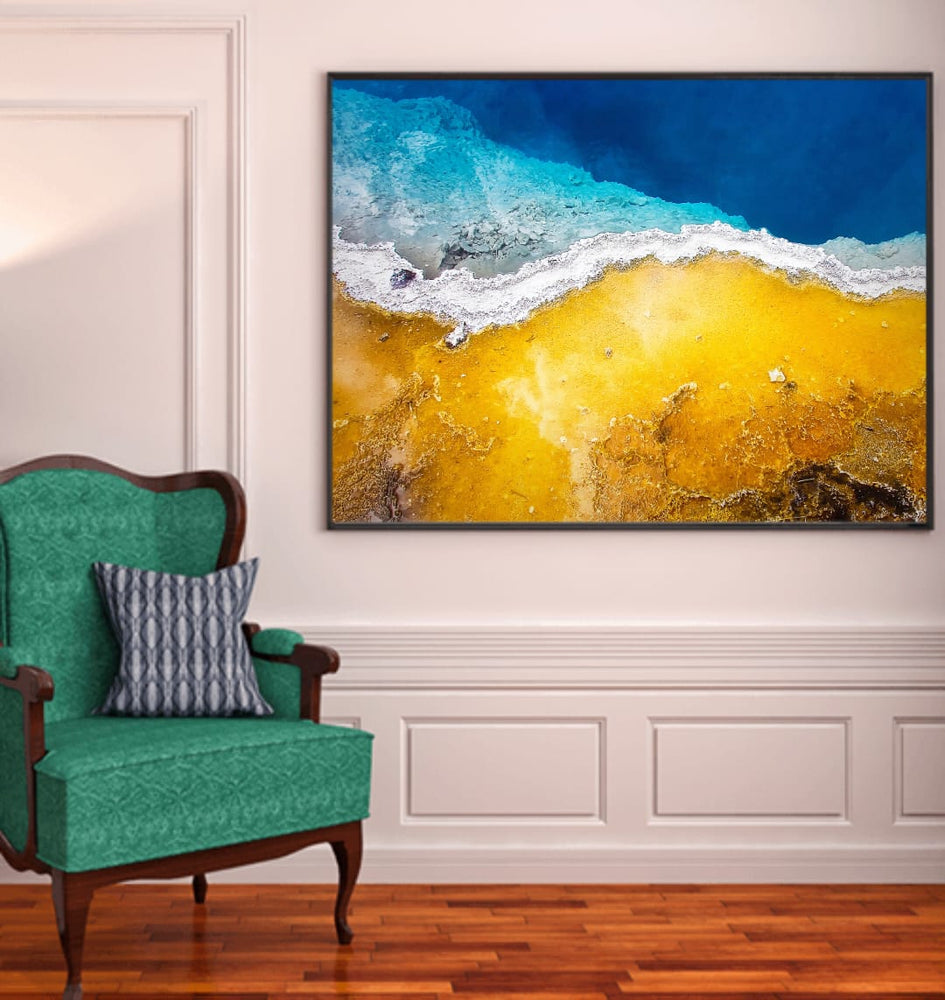 Modern Abstract Canvas Wall Art –  Digital Print – Ready-to-Hang Contemporary Home Decor