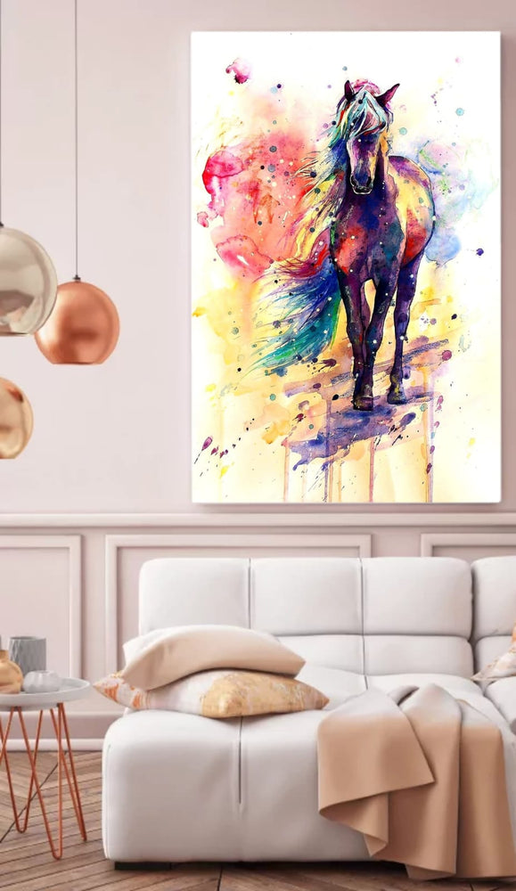 Modern Abstract Canvas Wall Art – Contemporary Digital Print – Ready to Hang Home Decor